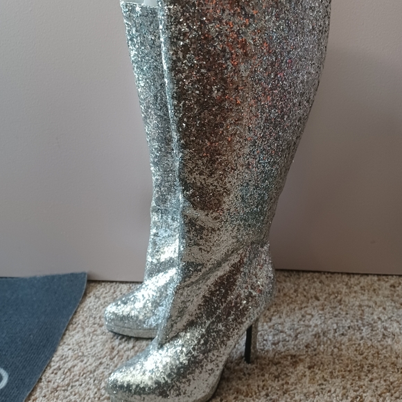 Blingy Boots size 7 - Picture 1 of 5